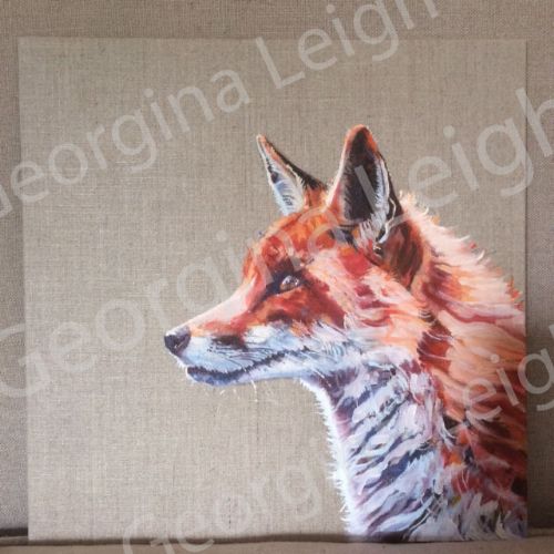 Fox Portrait Art Print